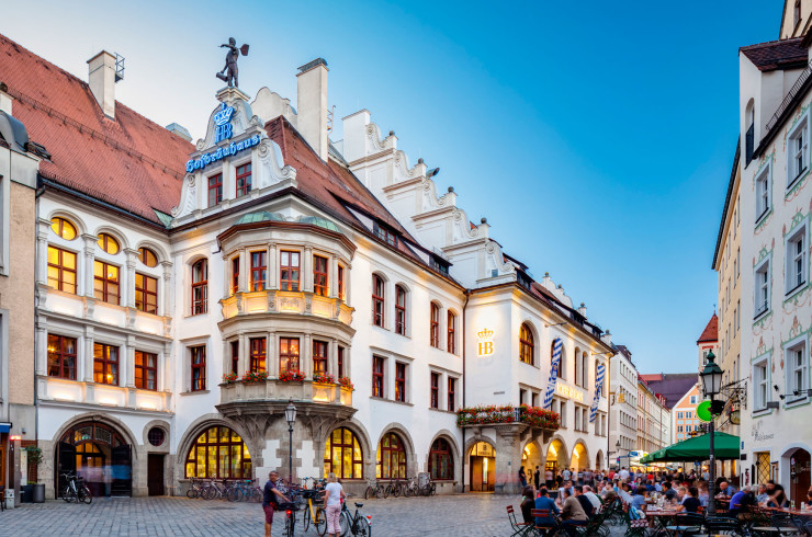 streetscape Munich, Germany