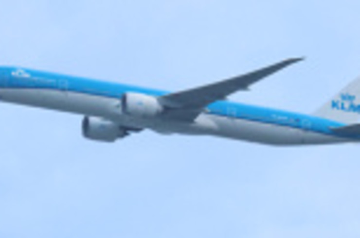 KLM plane