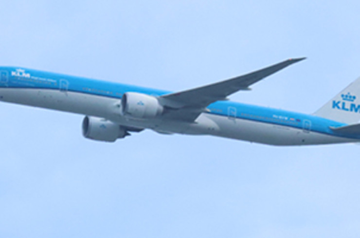 KLM plane