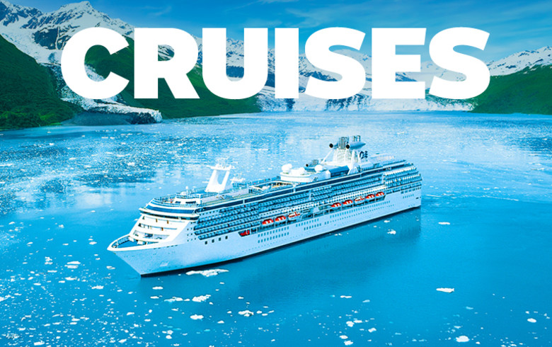 Cruises - Cruise ship on an icy lake