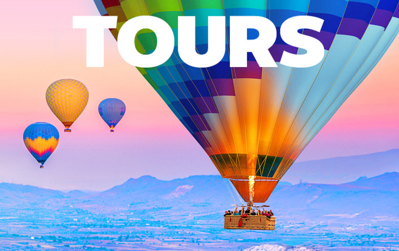Tours - rainbow hot air balloons