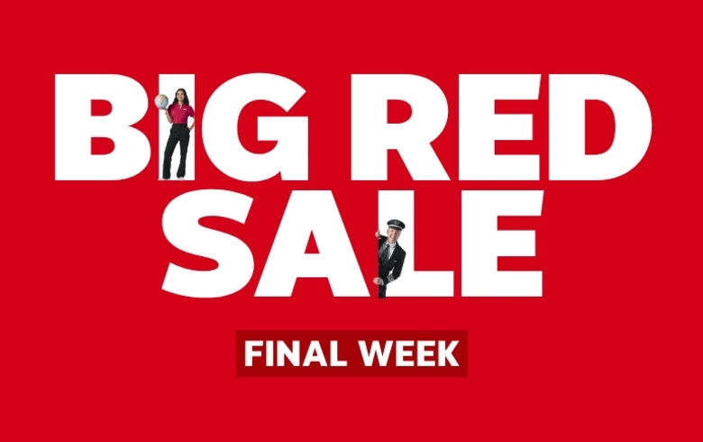 Big Red Sale