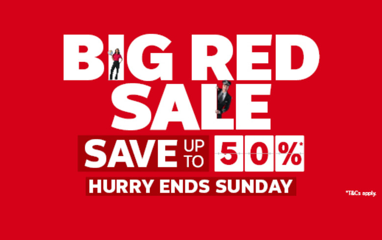 Big Red Sale