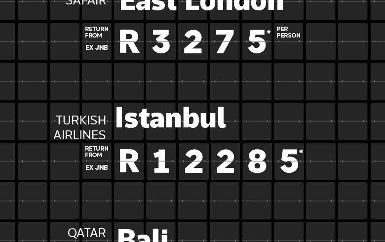 Local & International flights