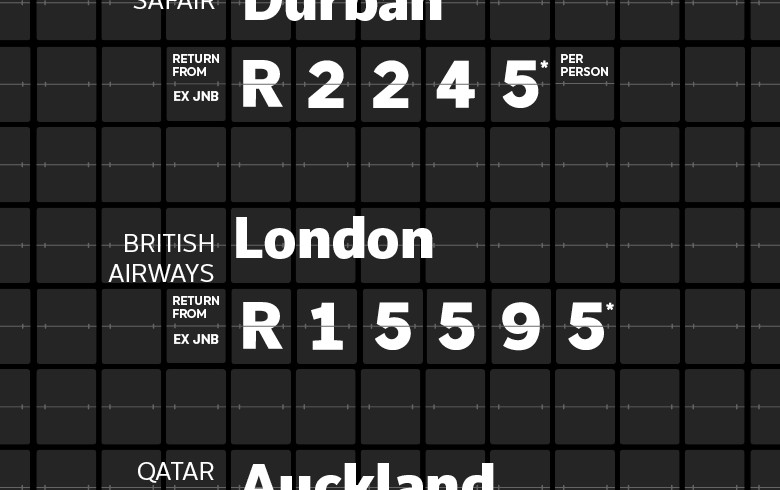 Local and International Flight Deals