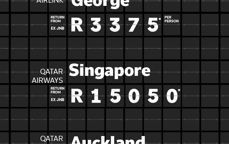Local & International flights
