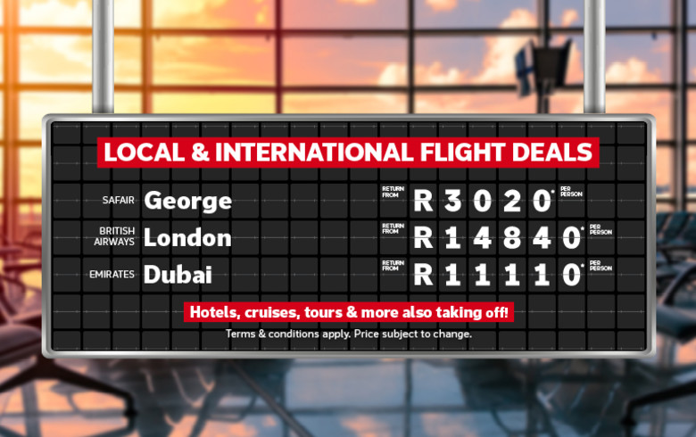 Local and International Flight Deals