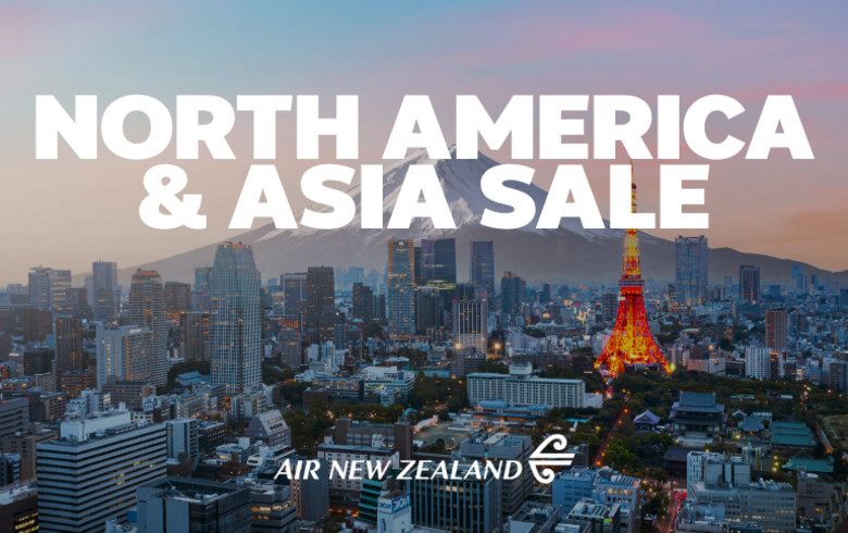 North America and Asia on Sale