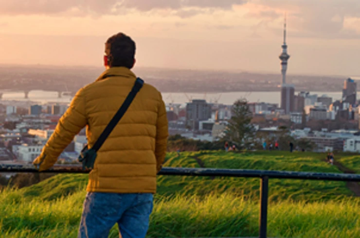 Outlook over Auckland city