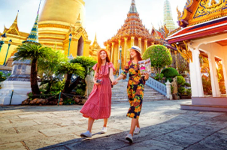 Walking through Bangkok