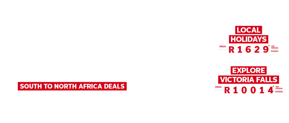 A view of pricing regarding a local holiday package.