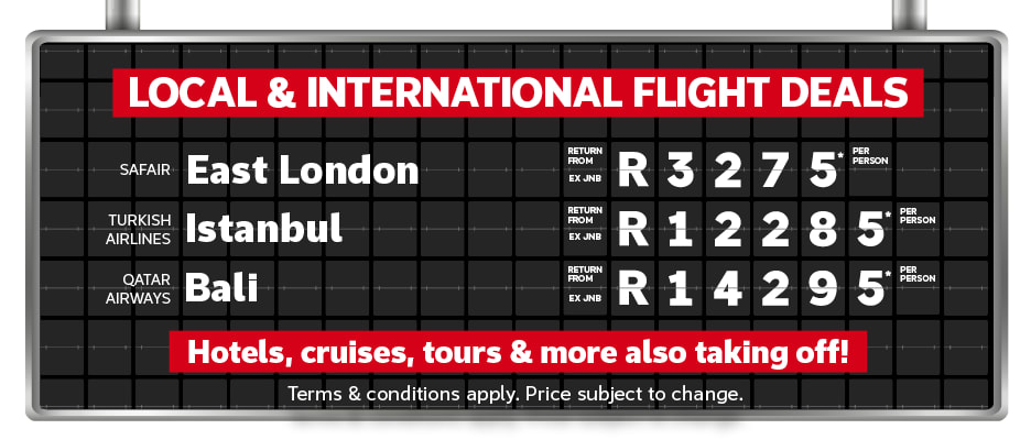 Local & International flights