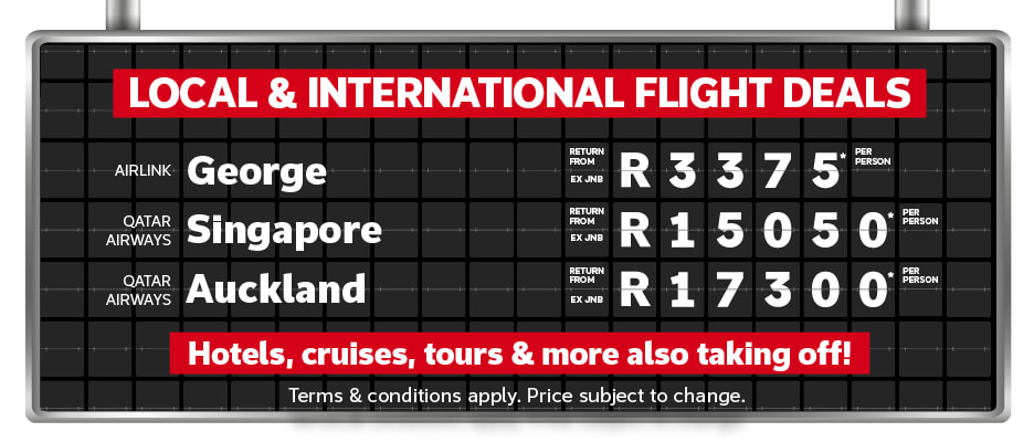 Local & International flights