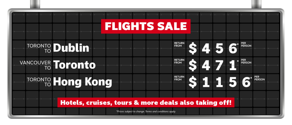 Weekly Flight Offers June 8-15