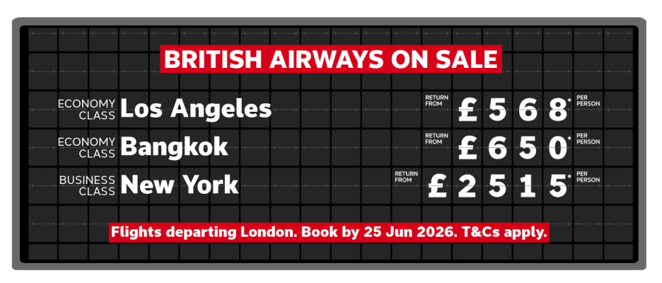 British Airways Sale