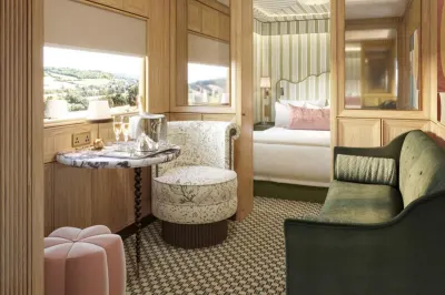 The Britannic Explorer luxury train, Grand Suite.