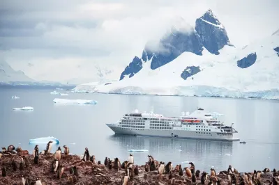 Silver Wind luxury cruise in Antarctica.