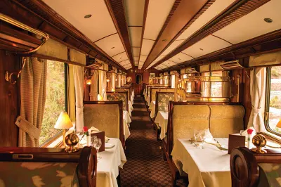 Hiram Bingham luxury train Peru