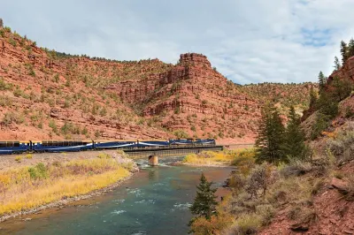 Canyon Spirit onboard rail experience luxury rail