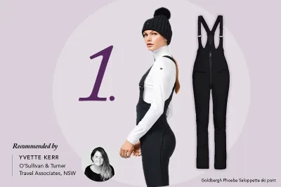 Goldbergh Phoebe Saloppette Ski Pants luxury ski holiday