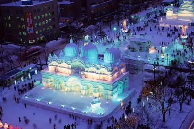 Sapporo Snow Festival luxury holiday Japan