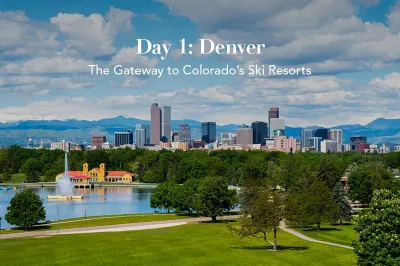 The city of Denver luxury ski hotels