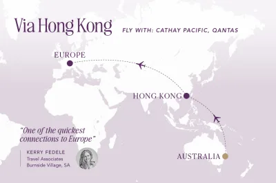 Hong Kong Flight Routes