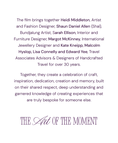 The Art of the Moment