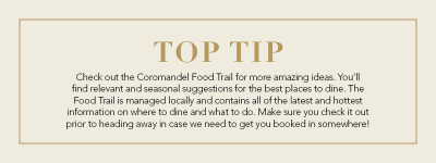 Top Tip The Coromandel awaits you