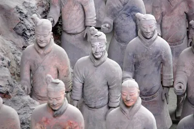 Terracotta Warrior statues in Xi'an