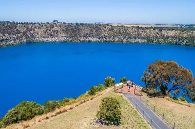 The Blue Lake in Mount Gambier