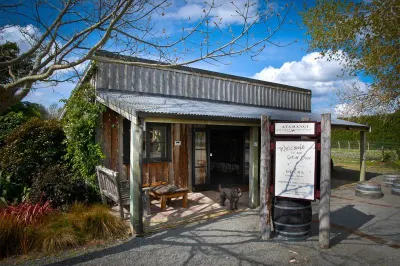 The Cellar Door of Ata Rangi, Martinborough. Image: Ata Rangi