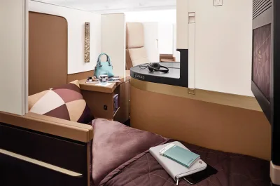 Bed Etihad Business studio Portrait Non Alcohol