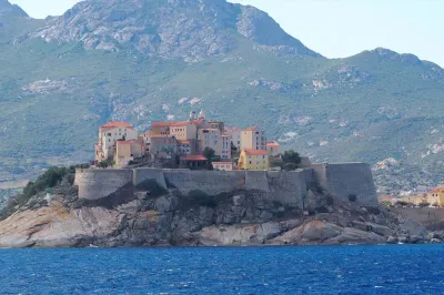View of Calvi from the Star Flyer. Image: Daniel Resnik.