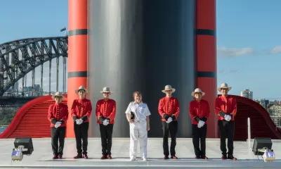 akubra and RM Williams uniforms onboard Queen Elizabeth cunard ship