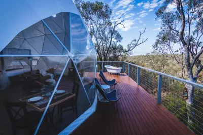 Faraway Domes outside