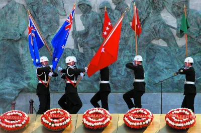 ANZAC Day, Gallipoli, Turkey on 25 April 2016. Image: Getty