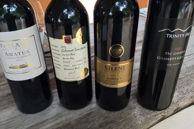 Just a small taste of the supurb wines from the Hawke