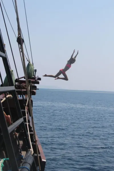 Travel Associates Indonesian Pirate Ship Cruising