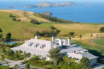 The Lodge at Kauri Cliffs in the Bay Of Islands. Image: Luxury Lodges of New Zealand