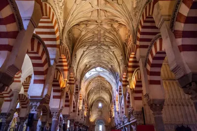 The Mezquita de Cordoba Cathedral arches