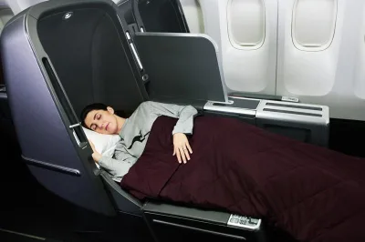 Qantas Dreamliner Business Class