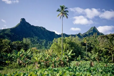 While most come to Rarotonga for lagoons, its hinterland is just as stunning. Image courtesy of Cook Islands Tourism.