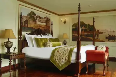 A glimpse inside a suite onboard the rv Ganges Voyager. Image: APT