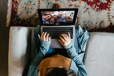 It's now easier than ever to connect to loved ones from across the world. Facetime, whatsapp, Skype, Zoom... just to name a few.
