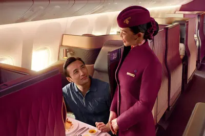 Travel Associates  Qatar Airways Business Class Review: Elevated Luxury in the Sky 