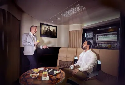 The Lobby Etihad Business Class