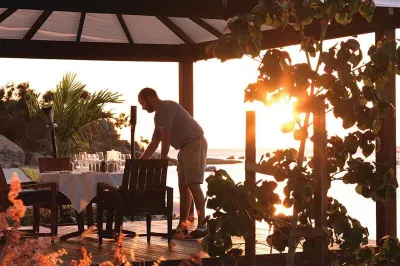 Lizard Island's Sunset Beachside Dining