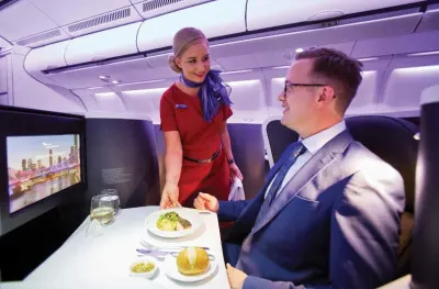 Travel Associates It's 'The Business' Flying with Virgin Australia