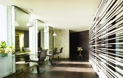 This image: The hair salon at One&Only Hayman Island.